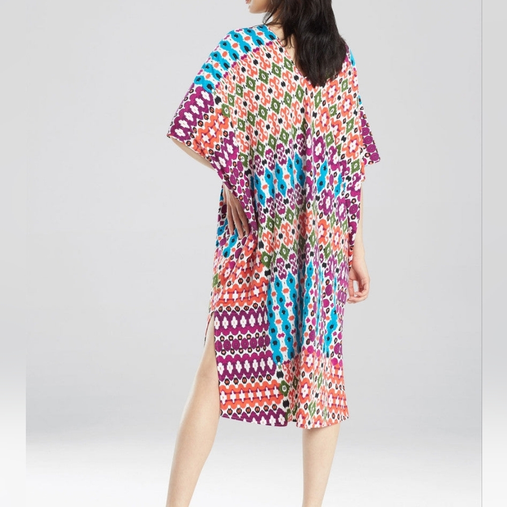 NATORI Abstract Escape Caftan - Picture 3 of 8